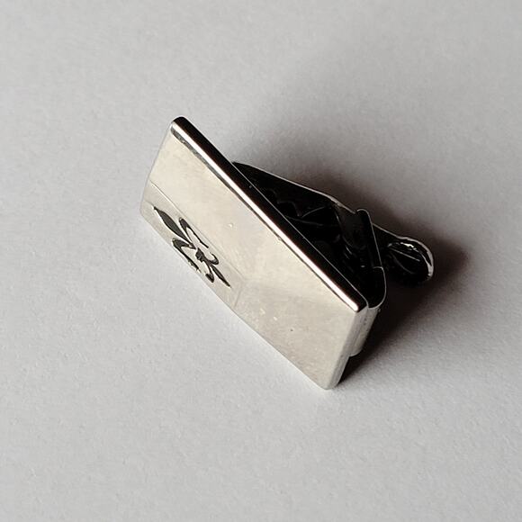 Vintage Pioneer Cufflinks and tie clip set. - Picture 3 of 16